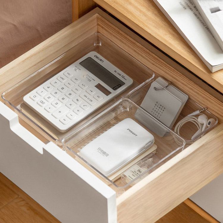 Transparent Drawer Sorting Compartment Organizer –
