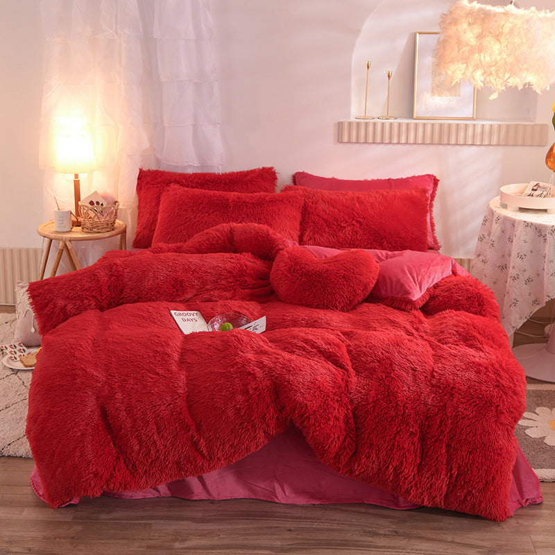 Winter fleece bed sheets new arrivals