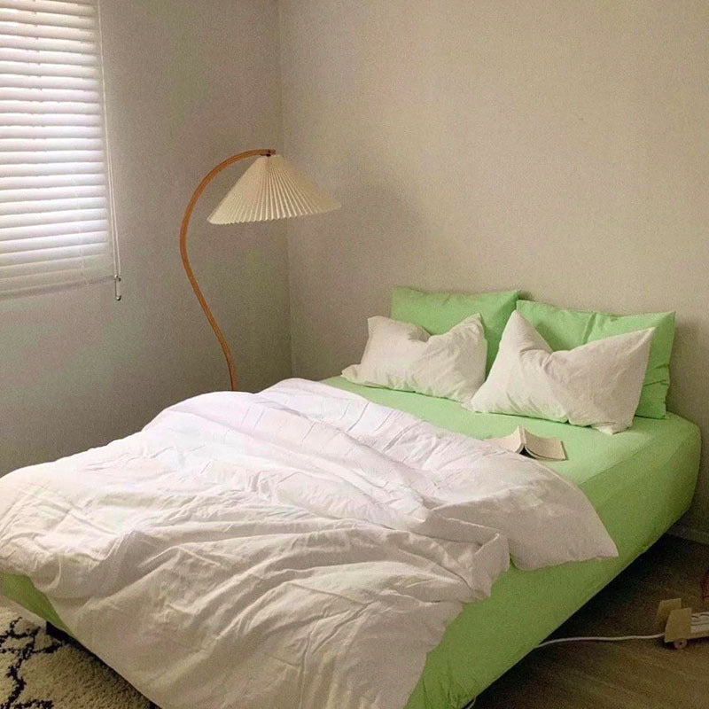 Two-Toned Aesthetic 4pcs Bedsheet Set - Starhauz.com