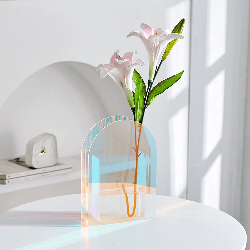 Aurora Acrylic Vase –